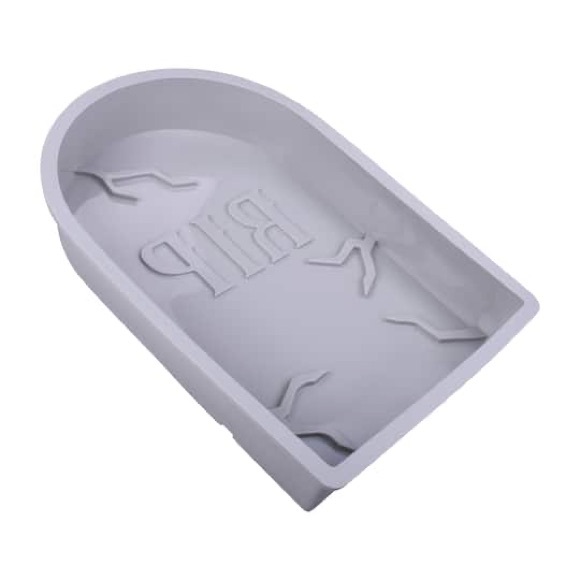Halloween Baking Mold Tombstone Silicone Cake Mold by Celebrate It® 8” x 12” - Picture 4 of 4